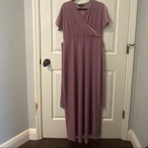 Lularoe Elegant Maxi dress with sleeves